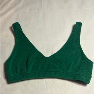 Offline by Aerie Green Sports Bra